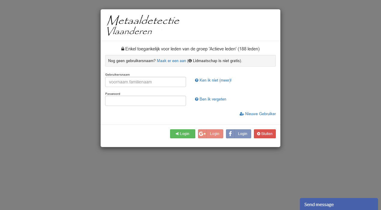 Metaaldetectie Vlaanderen vzw